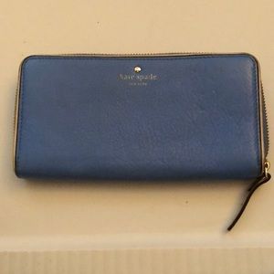 Baby blue Kate Spade wallet